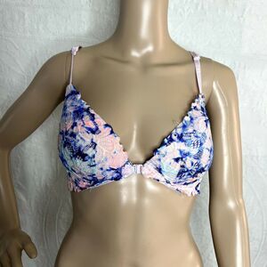 Victoria's Secret Pink Floral Racerback Date Bra